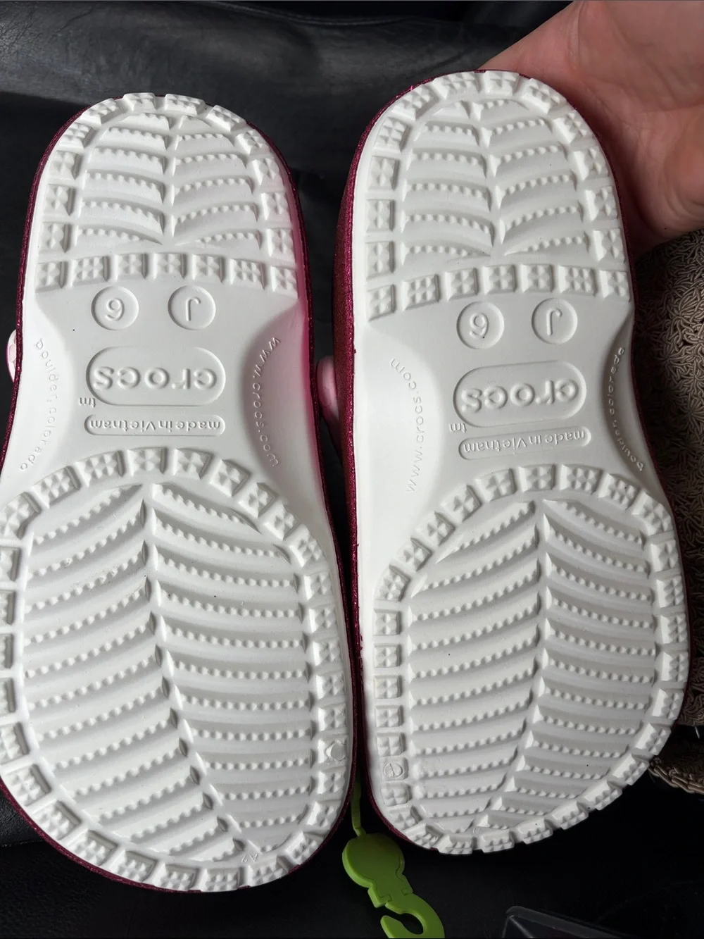 LOL surprise Pink & White Leopard Clog Shoes with Doll Charms